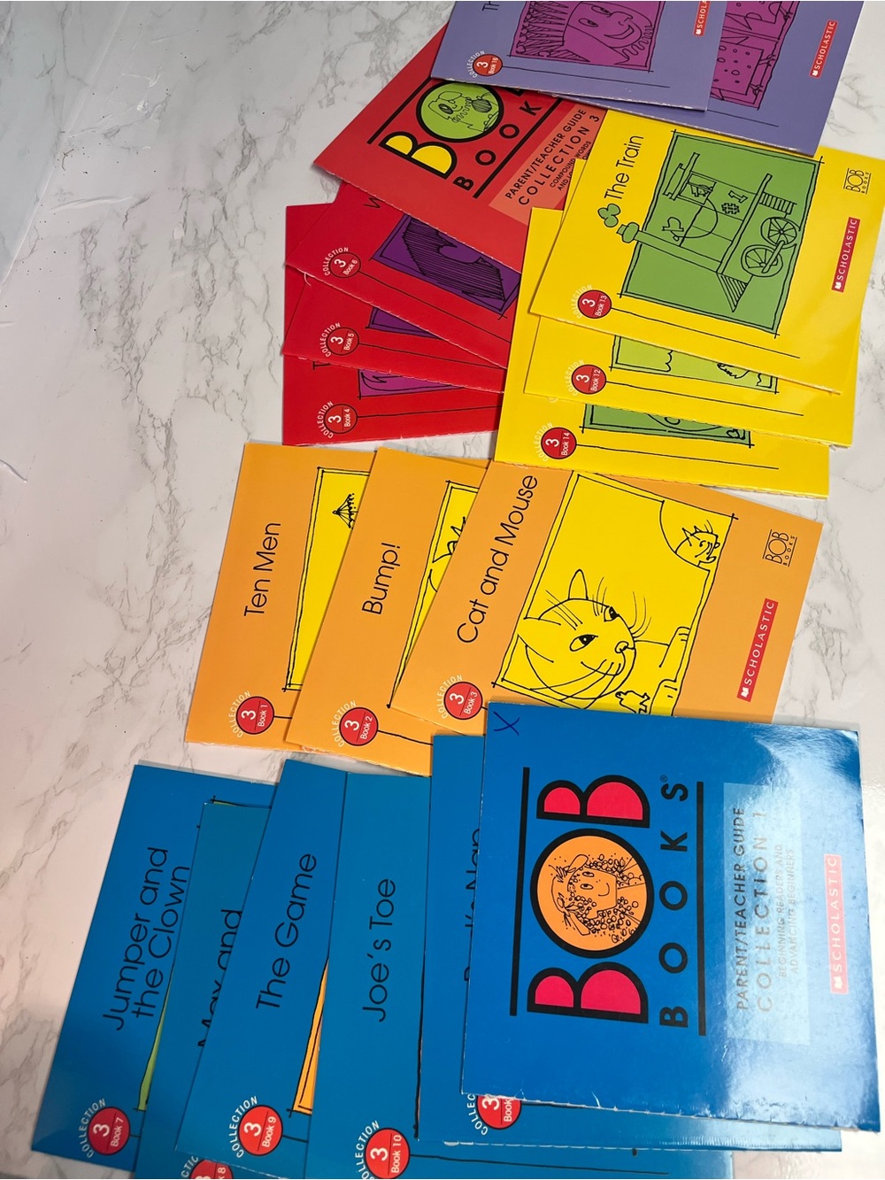 Bob Books Early Readers Lot Scholastic Phonics Homeschool Kindergarten Assorted
